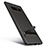 Funda Silicona Goma Twill con Soporte para Samsung Galaxy Note 8 Negro