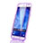 Funda Silicona Transparente Cubre Entero para Samsung Galaxy J7 SM-J700F J700H Morado