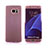 Funda Silicona Transparente Cubre Entero para Samsung Galaxy S7 Edge G935F Morado