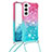 Funda Silicona Ultrafina Carcasa Gradiente Y01B para Samsung Galaxy S21 5G