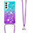 Funda Silicona Ultrafina Carcasa Gradiente Y01B para Samsung Galaxy S21 FE 5G