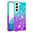 Funda Silicona Ultrafina Carcasa Gradiente Y05B para Samsung Galaxy S21 FE 5G