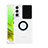 Funda Silicona Ultrafina Carcasa Transparente con Anillo de dedo Soporte S01 para Samsung Galaxy S21 FE 5G