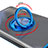 Funda Silicona Ultrafina Carcasa Transparente con Magnetico Anillo de dedo Soporte AN1 para Google Pixel 6a 5G