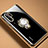 Funda Silicona Ultrafina Carcasa Transparente con Magnetico Anillo de dedo Soporte C01 para Huawei P30 Pro New Edition