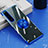 Funda Silicona Ultrafina Carcasa Transparente con Magnetico Anillo de dedo Soporte para Sony Xperia 5 III SO-53B