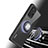 Funda Silicona Ultrafina Carcasa Transparente con Magnetico Anillo de dedo Soporte ZL1 para Xiaomi Redmi Note 10 Pro Max