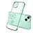 Funda Silicona Ultrafina Carcasa Transparente Flores para Apple iPhone 13 Mini