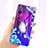 Funda Silicona Ultrafina Carcasa Transparente Flores para Huawei Nova 5