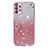 Funda Silicona Ultrafina Carcasa Transparente Flores para Samsung Galaxy A32 4G