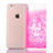 Funda Silicona Ultrafina Carcasa Transparente Flores T01 para Apple iPhone 6 Plus