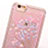 Funda Silicona Ultrafina Carcasa Transparente Flores T01 para Apple iPhone 6 Plus