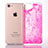 Funda Silicona Ultrafina Carcasa Transparente Flores T01 para Apple iPhone 8