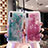 Funda Silicona Ultrafina Carcasa Transparente Flores T02 para Apple iPhone X