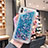 Funda Silicona Ultrafina Carcasa Transparente Flores T02 para Apple iPhone Xs