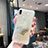 Funda Silicona Ultrafina Carcasa Transparente Flores T03 para Apple iPhone X