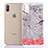 Funda Silicona Ultrafina Carcasa Transparente Flores T04 para Apple iPhone X