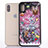 Funda Silicona Ultrafina Carcasa Transparente Flores T07 para Apple iPhone X