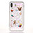 Funda Silicona Ultrafina Carcasa Transparente Flores T08 para Apple iPhone Xs