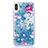 Funda Silicona Ultrafina Carcasa Transparente Flores T18 para Apple iPhone Xs Max