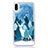 Funda Silicona Ultrafina Carcasa Transparente Flores T22 para Apple iPhone XR