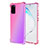 Funda Silicona Ultrafina Carcasa Transparente Gradiente G01 para Samsung Galaxy S20