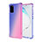 Funda Silicona Ultrafina Carcasa Transparente Gradiente G01 para Samsung Galaxy S20