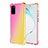 Funda Silicona Ultrafina Carcasa Transparente Gradiente G01 para Samsung Galaxy S20 Plus