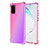 Funda Silicona Ultrafina Carcasa Transparente Gradiente G01 para Samsung Galaxy S20 Plus 5G