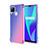 Funda Silicona Ultrafina Carcasa Transparente Gradiente para Realme 7i RMX2193