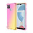 Funda Silicona Ultrafina Carcasa Transparente Gradiente para Realme C21Y