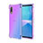 Funda Silicona Ultrafina Carcasa Transparente Gradiente para Sony Xperia Ace II SO-41B