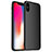 Funda Silicona Ultrafina con Protector de Pantalla para Apple iPhone X Negro