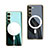 Funda Silicona Ultrafina Goma Carcasa con Mag-Safe Magnetic AC1 para Samsung Galaxy S21 5G