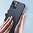 Funda Silicona Ultrafina Goma para Apple iPhone 15 Negro