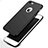 Funda Silicona Ultrafina Goma S07 para Apple iPhone 7 Negro