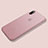 Funda Silicona Ultrafina Goma S07 para Apple iPhone Xs Rosa