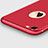 Funda Silicona Ultrafina Goma S09 para Apple iPhone 7 Rojo