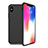 Funda Silicona Ultrafina Goma S11 para Apple iPhone Xs Negro