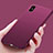 Funda Silicona Ultrafina Goma S16 para Apple iPhone X Morado