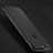 Funda Silicona Ultrafina Goma Z05 para Apple iPhone 7 Plus Negro