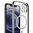 Funda Silicona Ultrafina Transparente con Mag-Safe Magnetic M01 para Apple iPhone 12