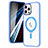 Funda Silicona Ultrafina Transparente con Mag-Safe Magnetic SD1 para Apple iPhone 12 Pro