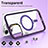 Funda Silicona Ultrafina Transparente con Mag-Safe Magnetic SD1 para Apple iPhone 13 Pro