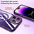 Funda Silicona Ultrafina Transparente con Mag-Safe Magnetic SD1 para Apple iPhone 15 Pro