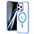 Funda Silicona Ultrafina Transparente con Mag-Safe Magnetic SD1 para Apple iPhone 15 Pro