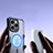 Funda Silicona Ultrafina Transparente con Mag-Safe Magnetic XD6 para Apple iPhone 15 Pro Negro