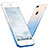 Funda Silicona Ultrafina Transparente Gradiente G01 para Apple iPhone 8 Plus Azul