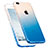 Funda Silicona Ultrafina Transparente Gradiente G01 para Apple iPhone 8 Plus Azul