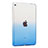 Funda Silicona Ultrafina Transparente Gradiente para Apple iPad Mini 4 Azul